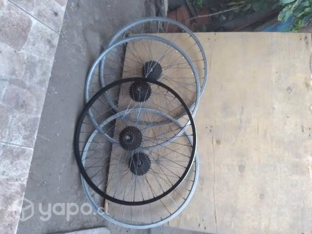 Llantas traseras de aluminio aro/26. - Imagen 3