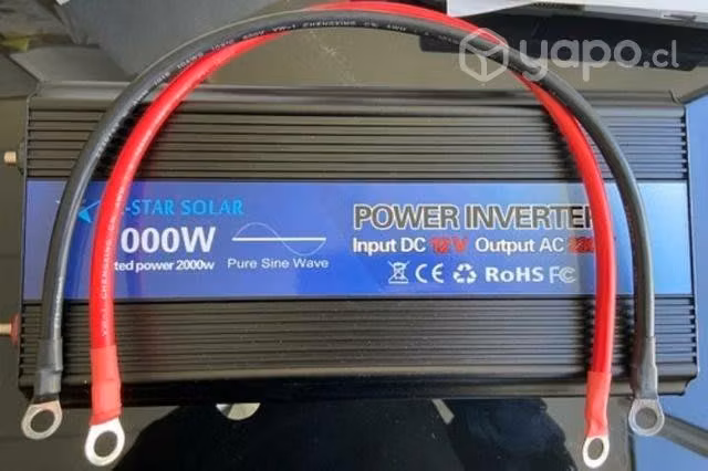 Inversor Onda Pura Voltaje 1000w De 12 Volts A 220