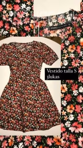 Vestido floreado S