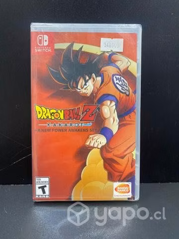 Nintendo switch Dragon ball kakaroto