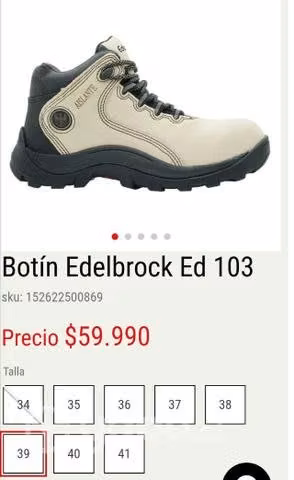 Calzado de seguridad Edelbrock y Norseg - Imagen 4