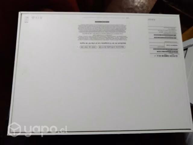 Caja macbook pro 16 inches; macbook air 13 inches