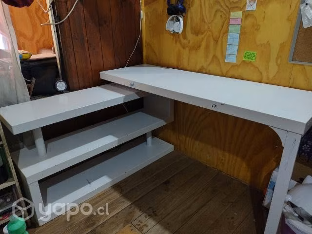 Escritorio L blanco
