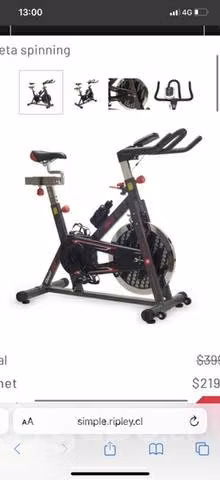 Bicicleta spinning beat 30