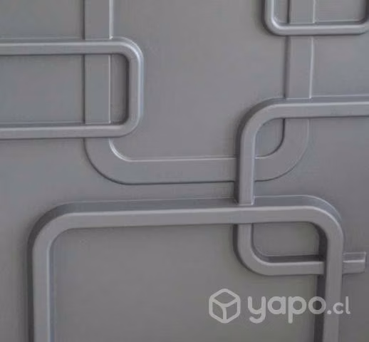 Pack de 12 laminas 4d techo pared decorativa papel