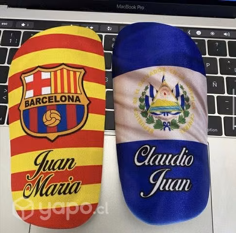 Canilleras de fútbol personalizadas