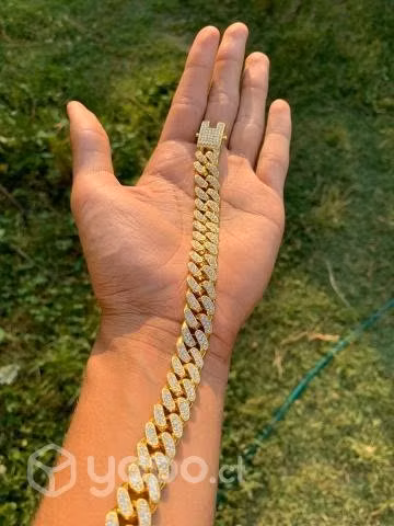 Cadena cubana cuello 50cm