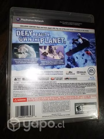 Ssx. ps3. hablado en español.