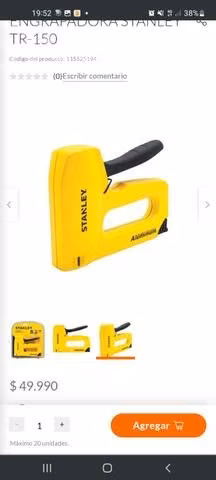 Engrapadora stanley