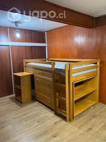 Cama multifuncional + colchón rosen