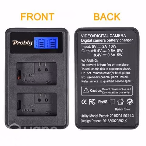 Cargador USB para batería NP FW50