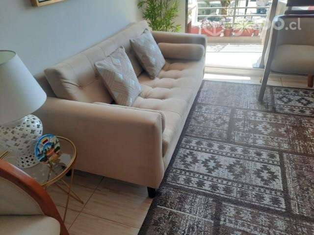 Sofa color beige - Imagen 4