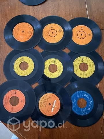 Discos vinilos chicos seleccionados