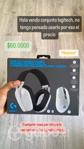 Audífonos y mouse
