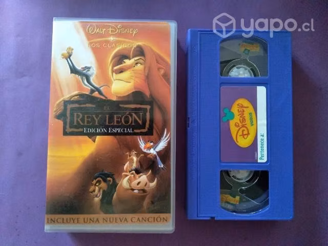 El rey león edición especial vhs