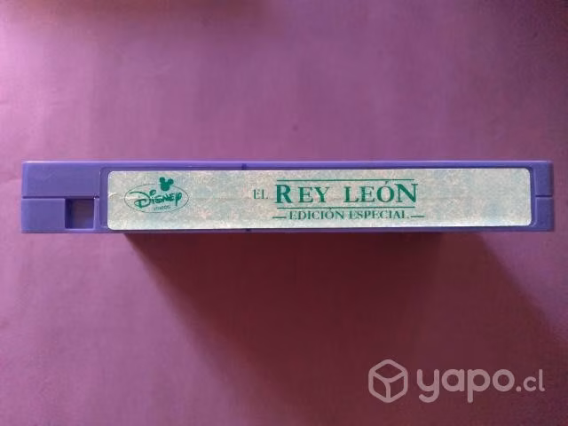 El rey león edición especial vhs