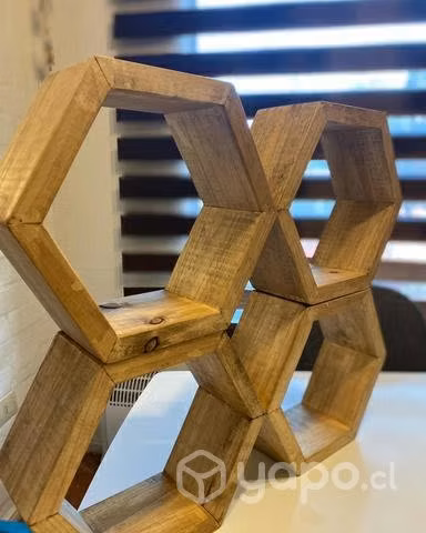 Repisas hexagonales