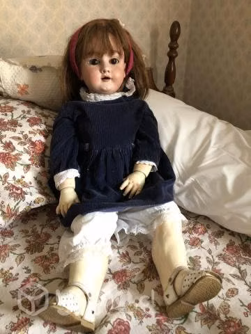 Muñeca de loza antigua - Imagen 3