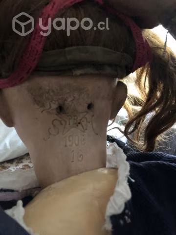 Muñeca de loza antigua - Imagen 2