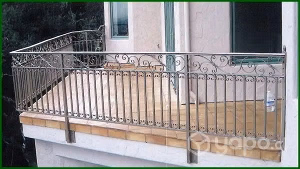 Barandas para balcones y terrazas