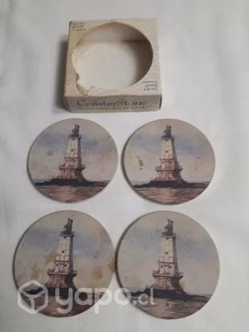 Porta Vasos Coaster Stones