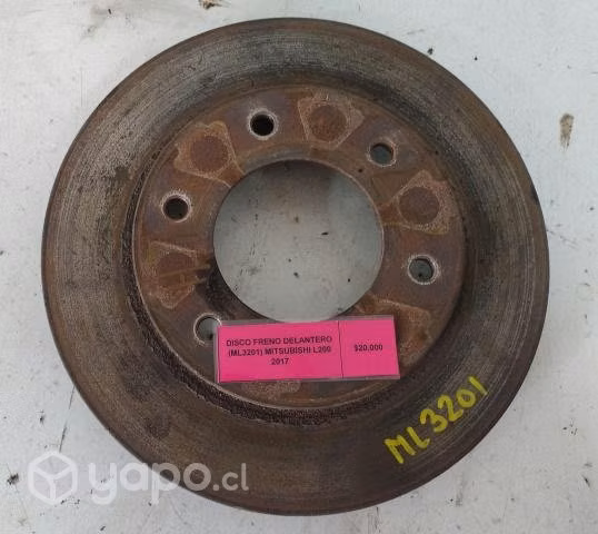 Disco Freno Delantero (ML3201) Mitsubishi L200 201