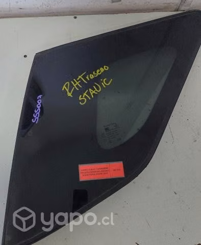 Vidrio Curvo Tapabarro Trasero Derecho (SSS007) Ss