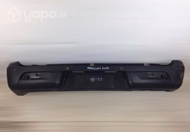Parachoque Trasero Ssangyong Musso 2018 2021
