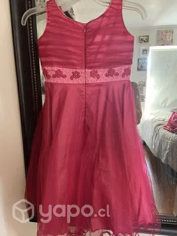 Vestido niña rosado - Imagen 2