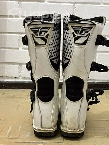 Botas Enduro - Fly Racing Maverick Blanco