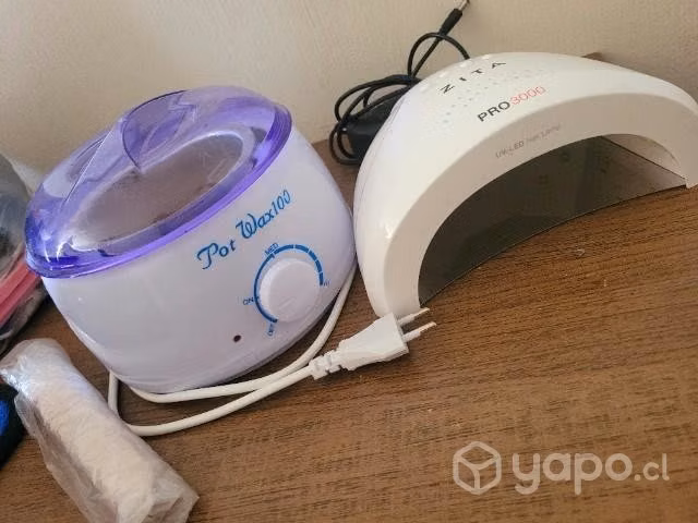 Vapor ozono + olla depilacion + lampara uv - Imagen 2