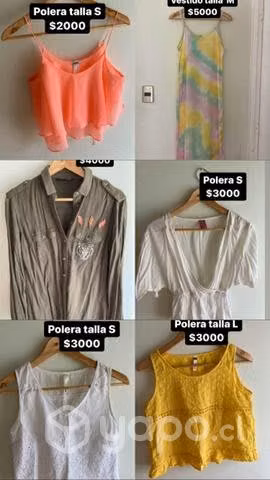 Lote ropa mujer