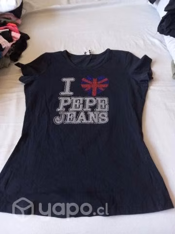 poleras, manga corta