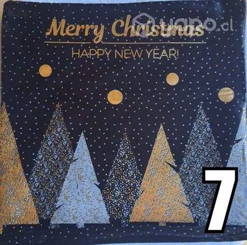 Hermosa funda Cojín navidad . variados diseños no