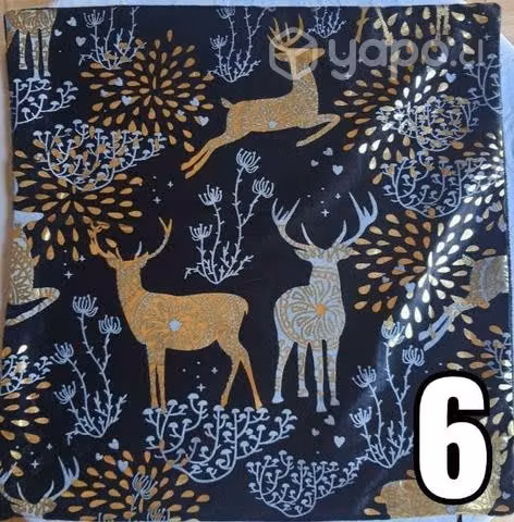 Hermosa funda Cojín navidad . variados diseños no