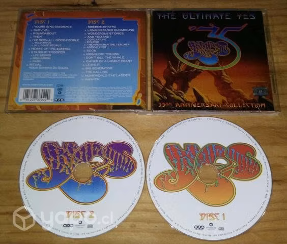 Yes - The Ultimate Yes "2003" CD1: 08 Canciones CD