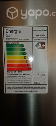 Refrigerador mademsa