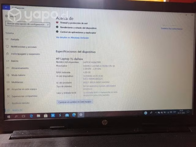 Notebook hp