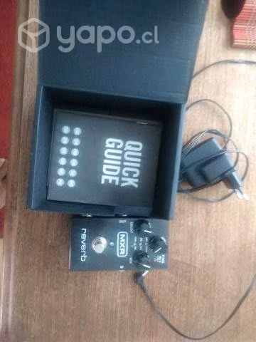 Pedal mxr reverb