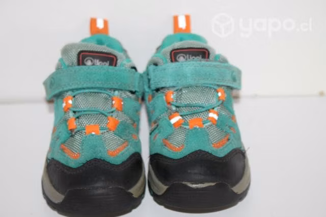 Zapatilla Niña Cuero/Outdoor LIPPI Turquesa N°27