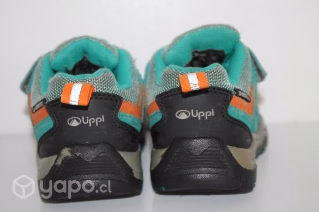 Zapatilla Niña Cuero/Outdoor LIPPI Turquesa N°27