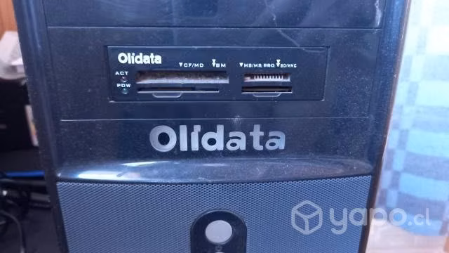 CPU computador olidata windows vista