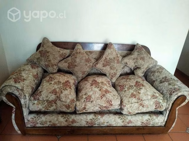 Sillón 3 cuerpos y 2 sitiales