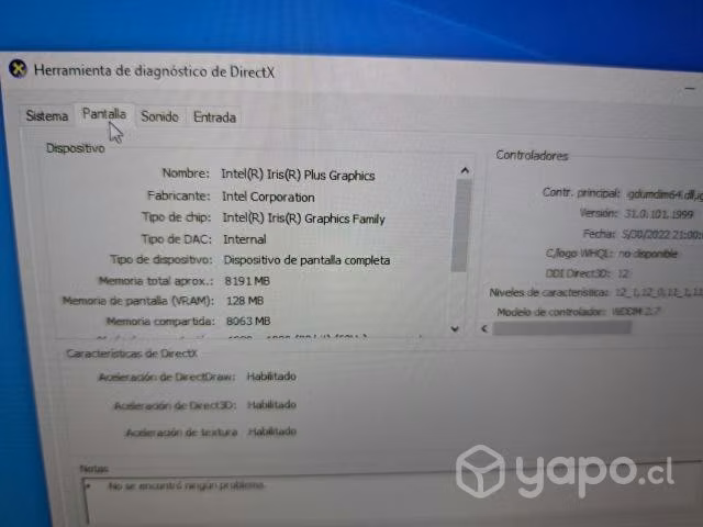 Notebook lenovo yoga i7 décima generacion