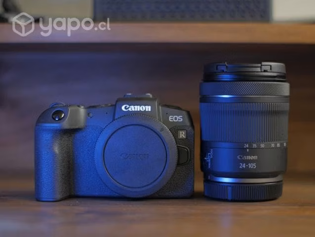 Canon RP Fullframe + lente + adaptador + jaula