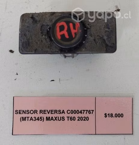Sensor Reversa C00047767 (MTA345) Maxus T60 2020