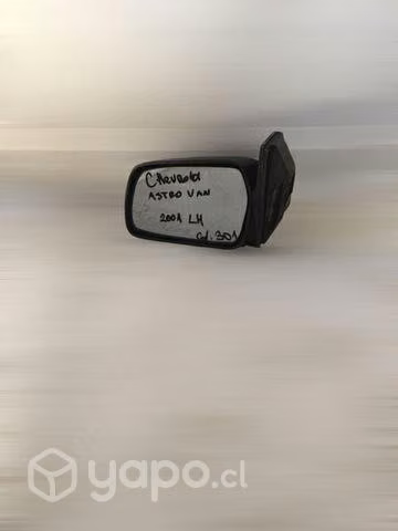 Espejo retrovisor Lh Chevrolet astro van 2001