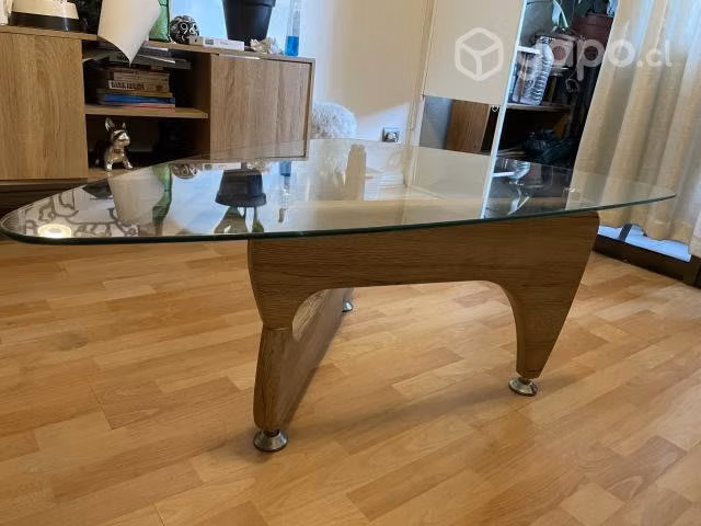 Mesa de centro 70X120X41 cm oak - Imagen 3