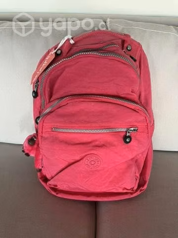 Mochila kipling clas seoul fucsia