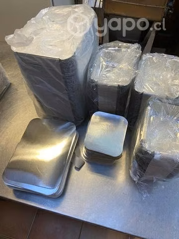 Envase aluminio para comida